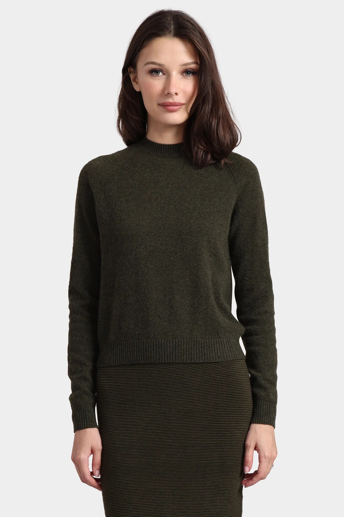 Cashmere Army Crew Sweater