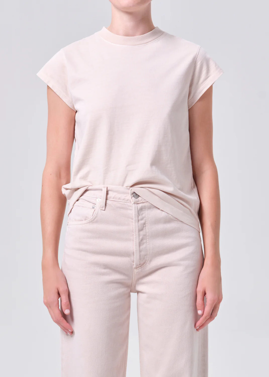 Bryce Cap Sleeve In Foundation