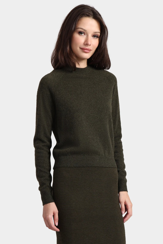 Cashmere Army Crew Sweater