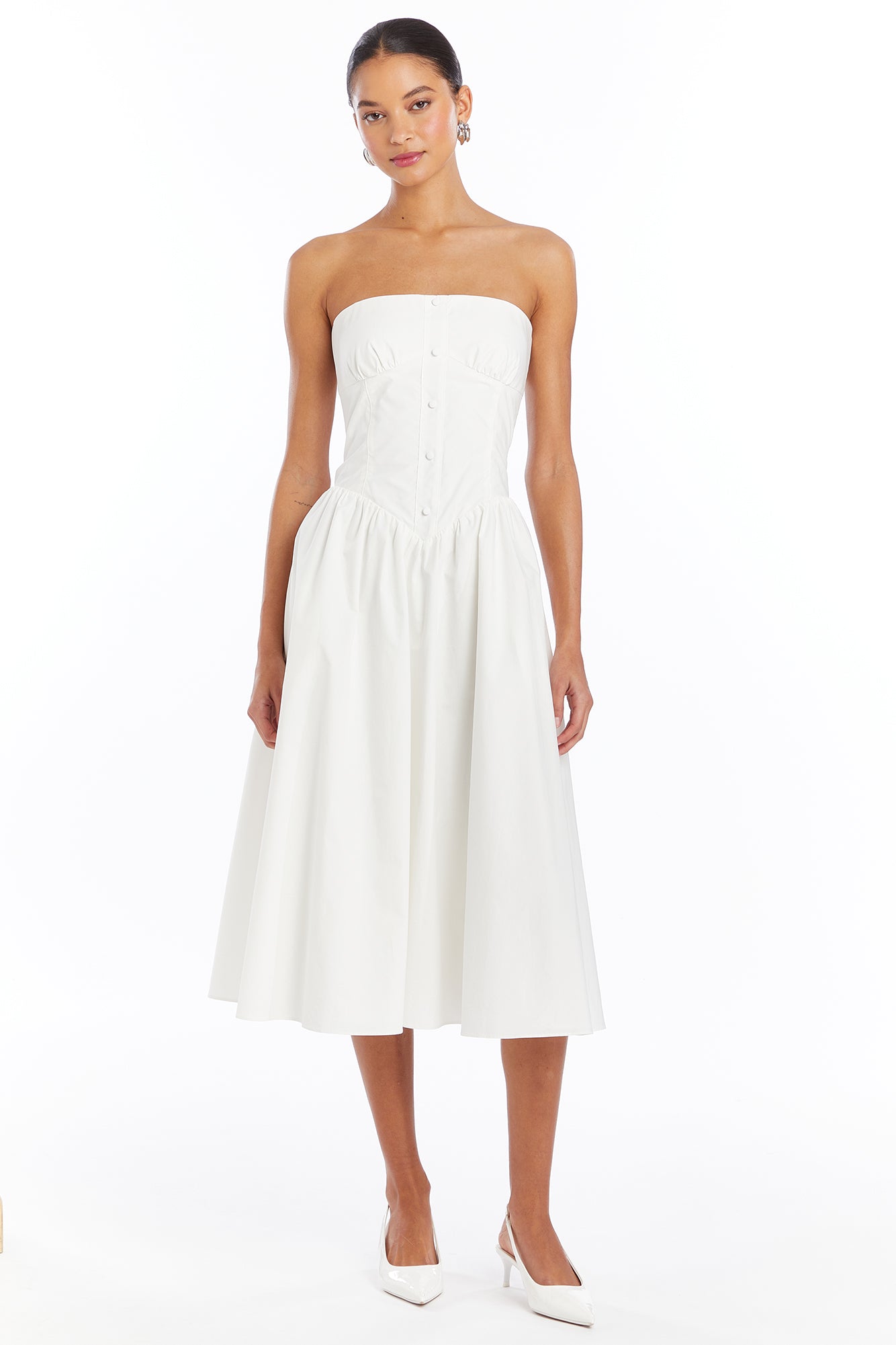 Strapless Holland Dress