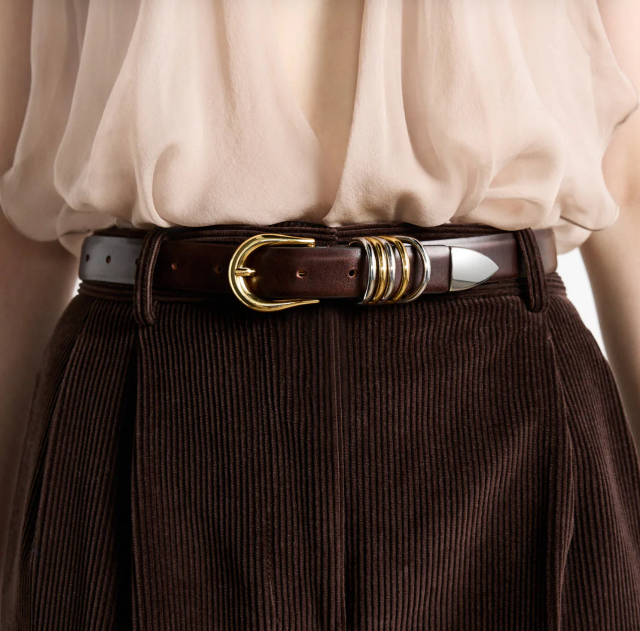 Hollyhock Mixed Metal Marrone