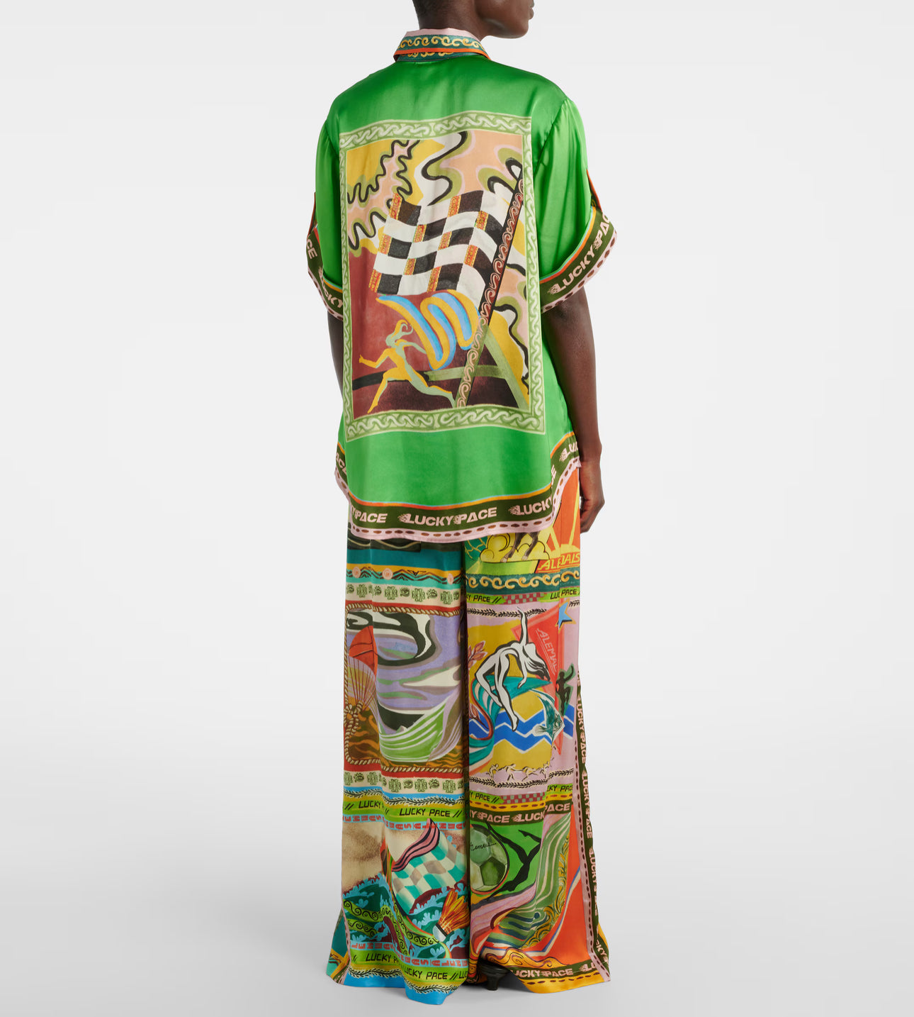 Lucky Pace Printed Shirt