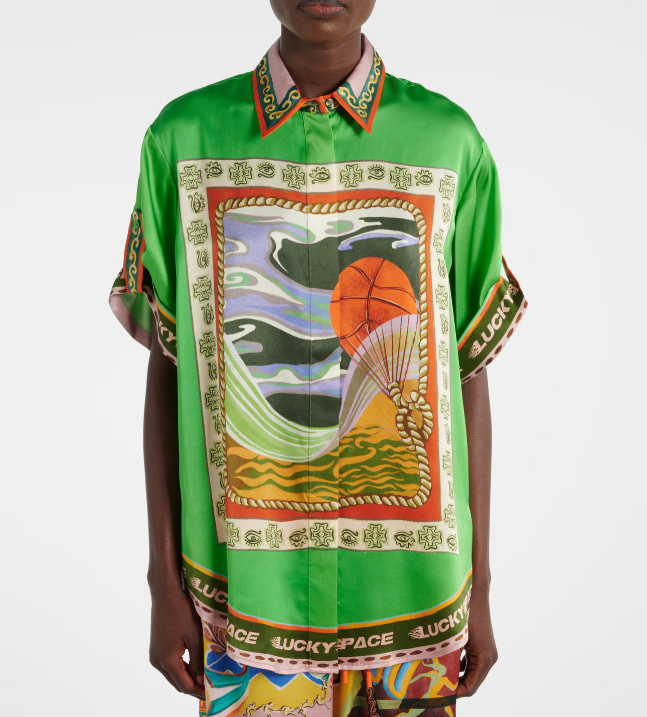 Lucky Pace Printed Shirt