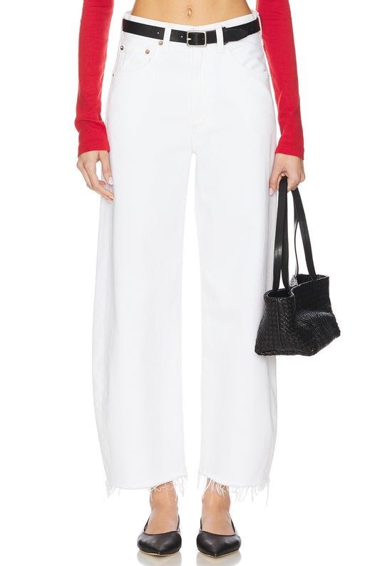 Low Curve Jean Milkshake Fray