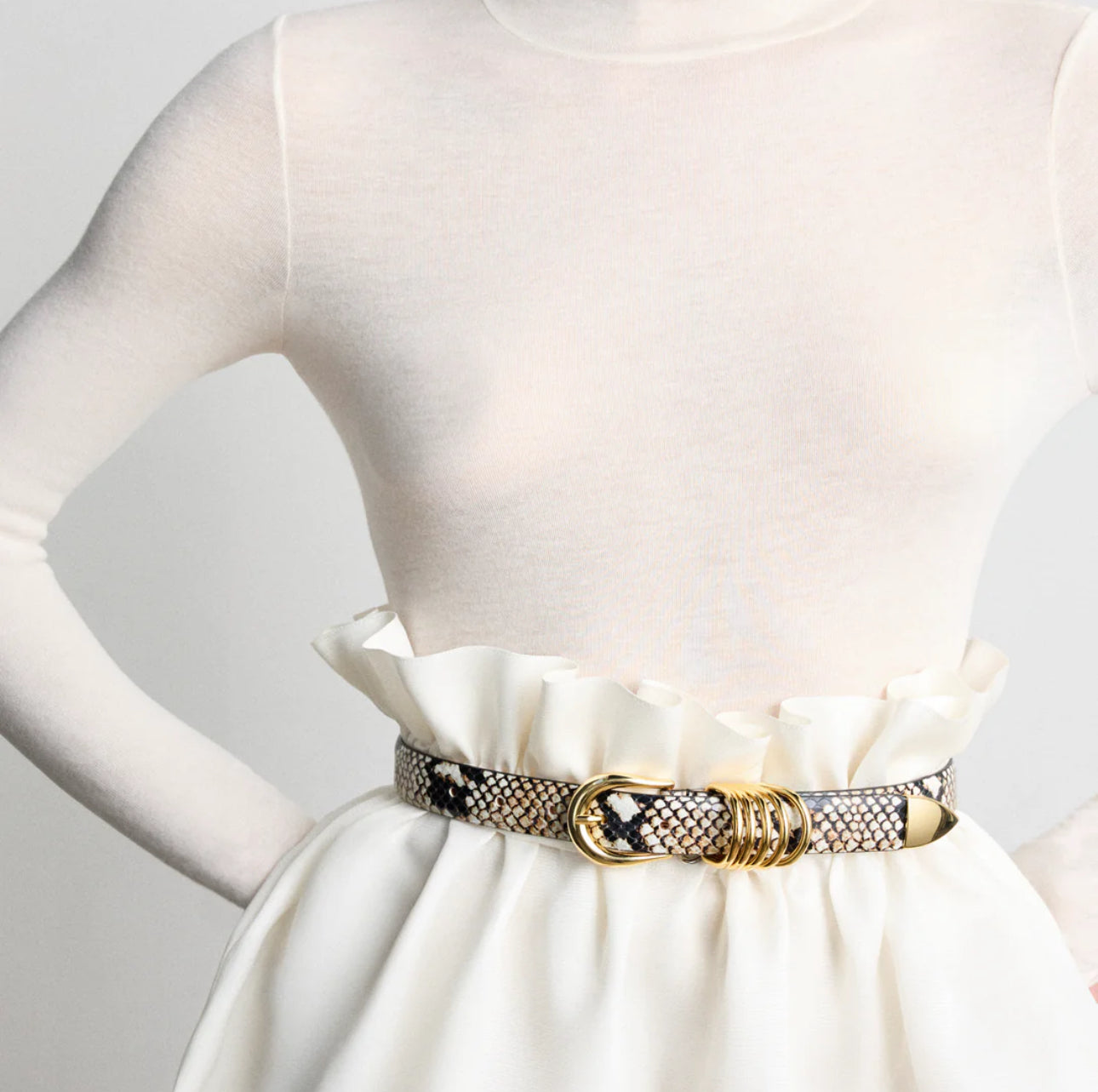 Hollyhock Snake Belt