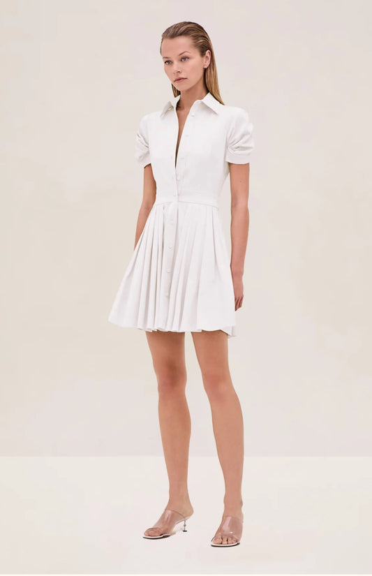 April Dress White