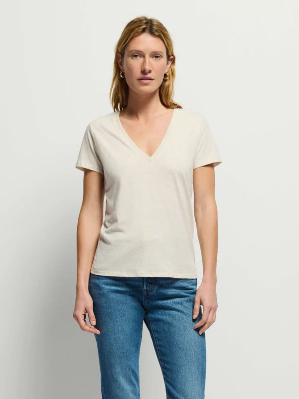 Blair Tee Heather Oatmeal