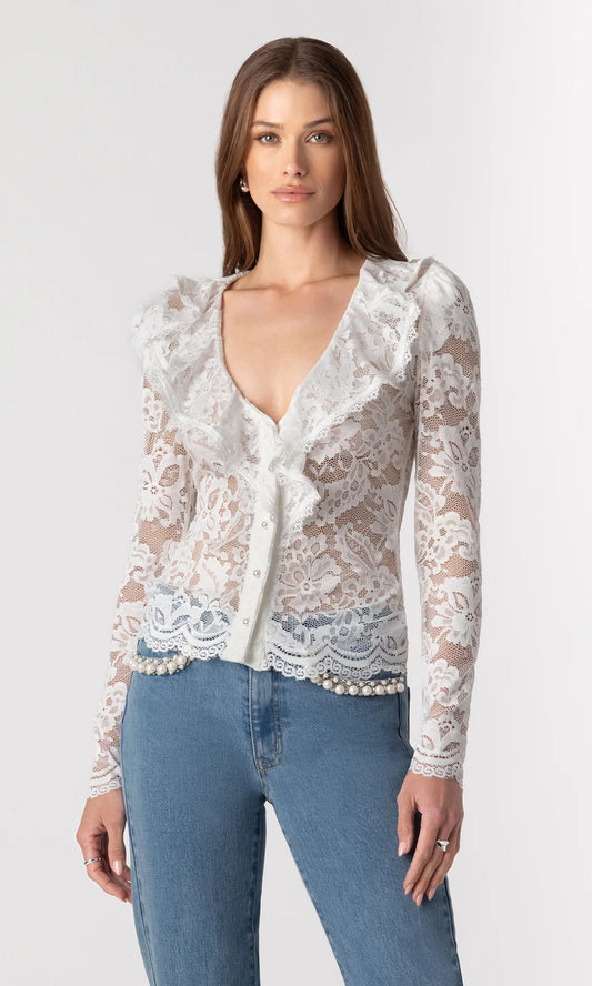 Corsa Lace Top