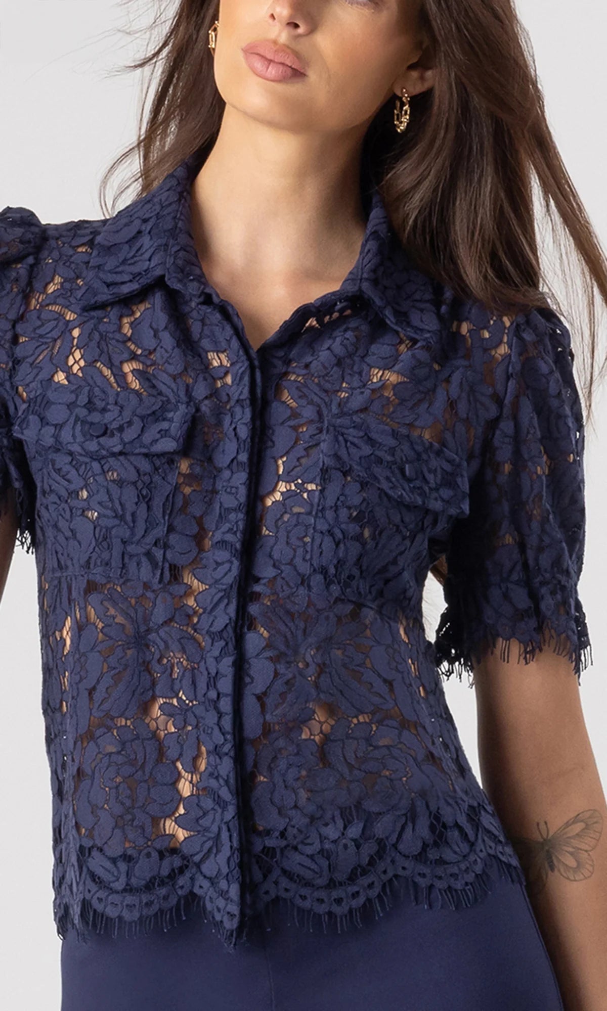 Mina Lace Shirt