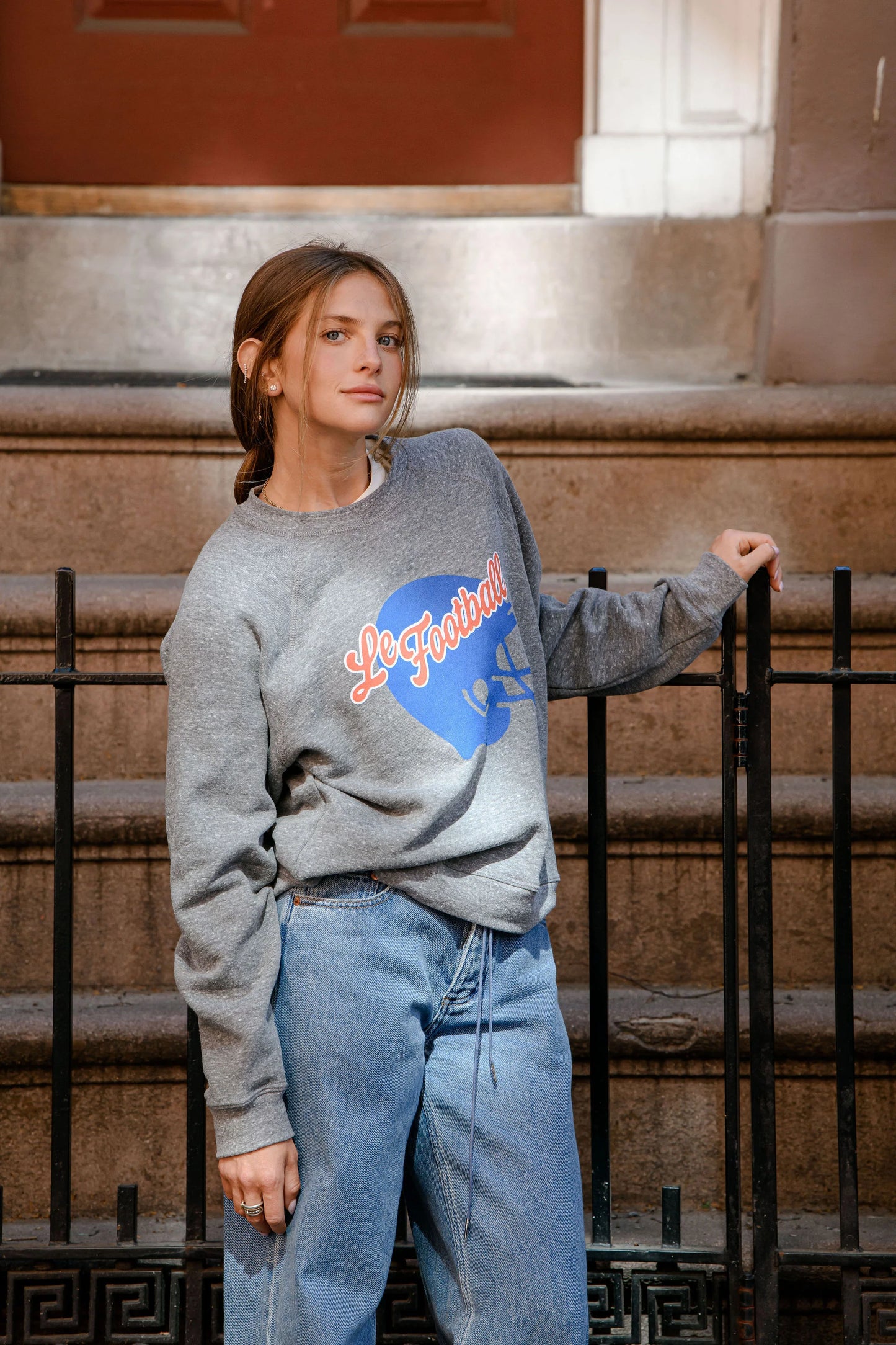 Le Football Raglan Crew