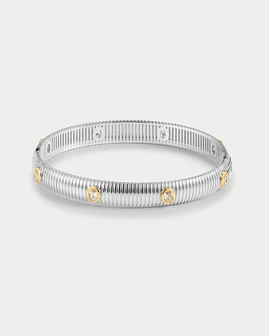Georgia Ridged Bangle