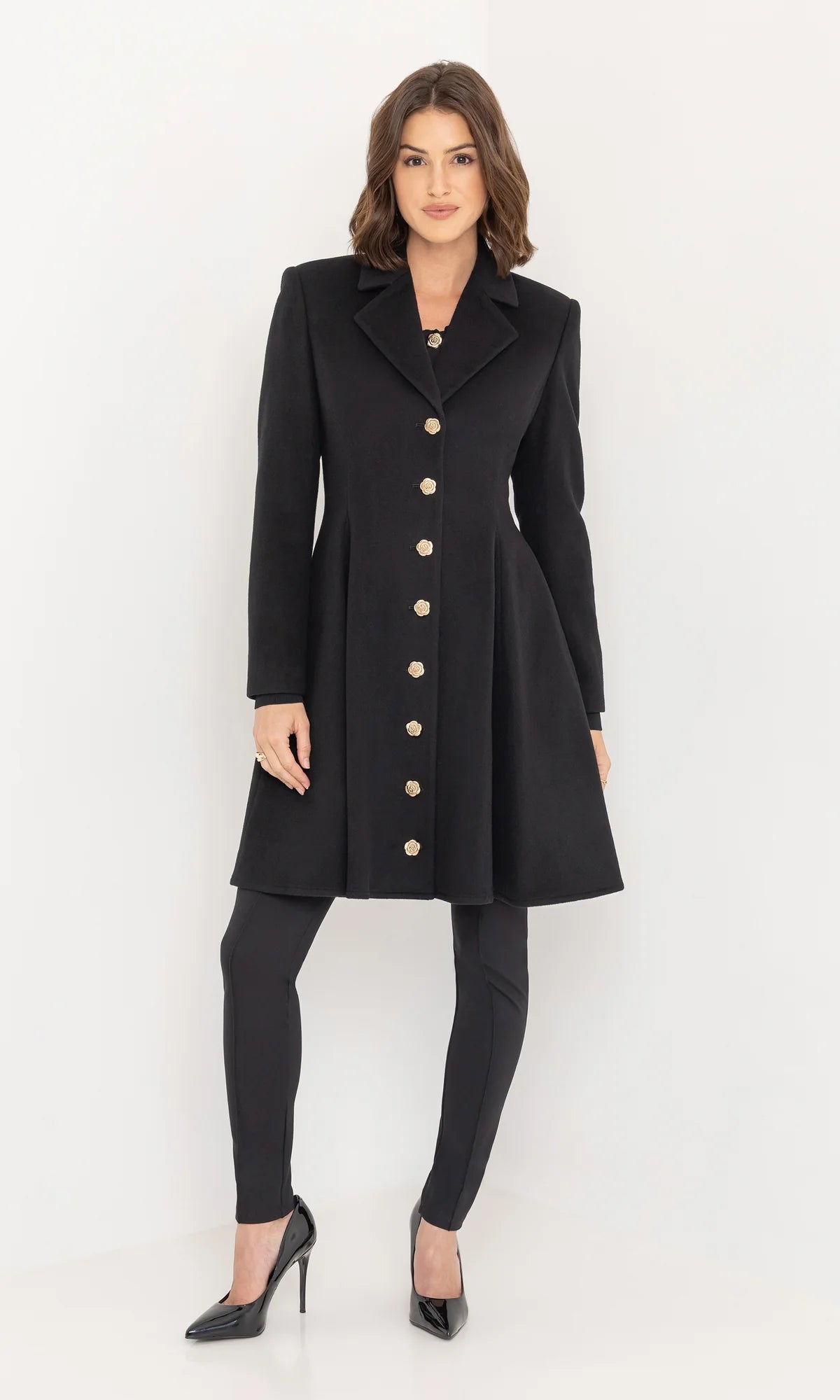 Judy Wool Coat Black