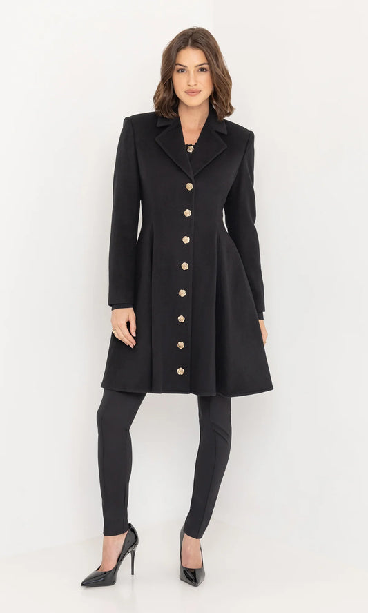 Judy Wool Coat Black