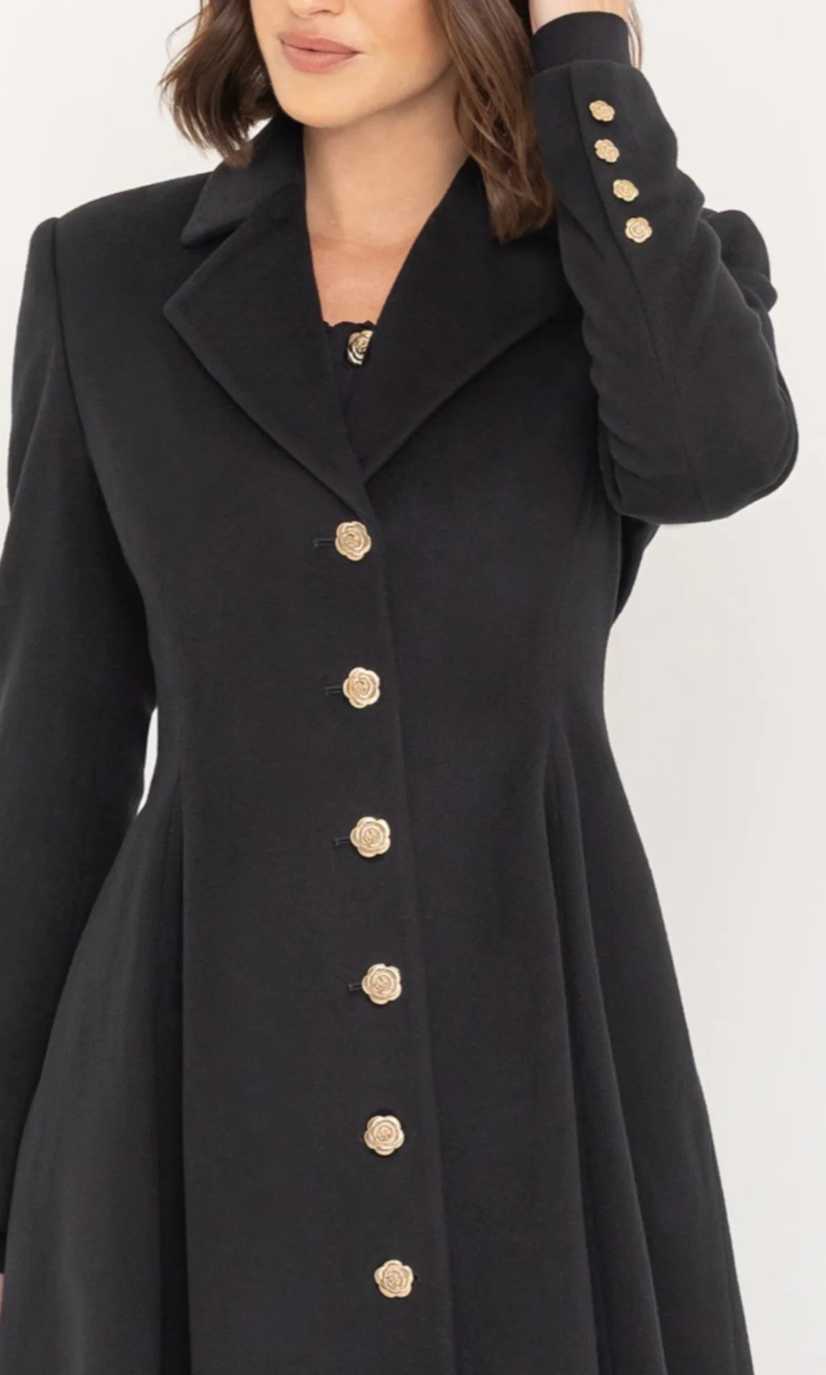 Judy Wool Coat Black