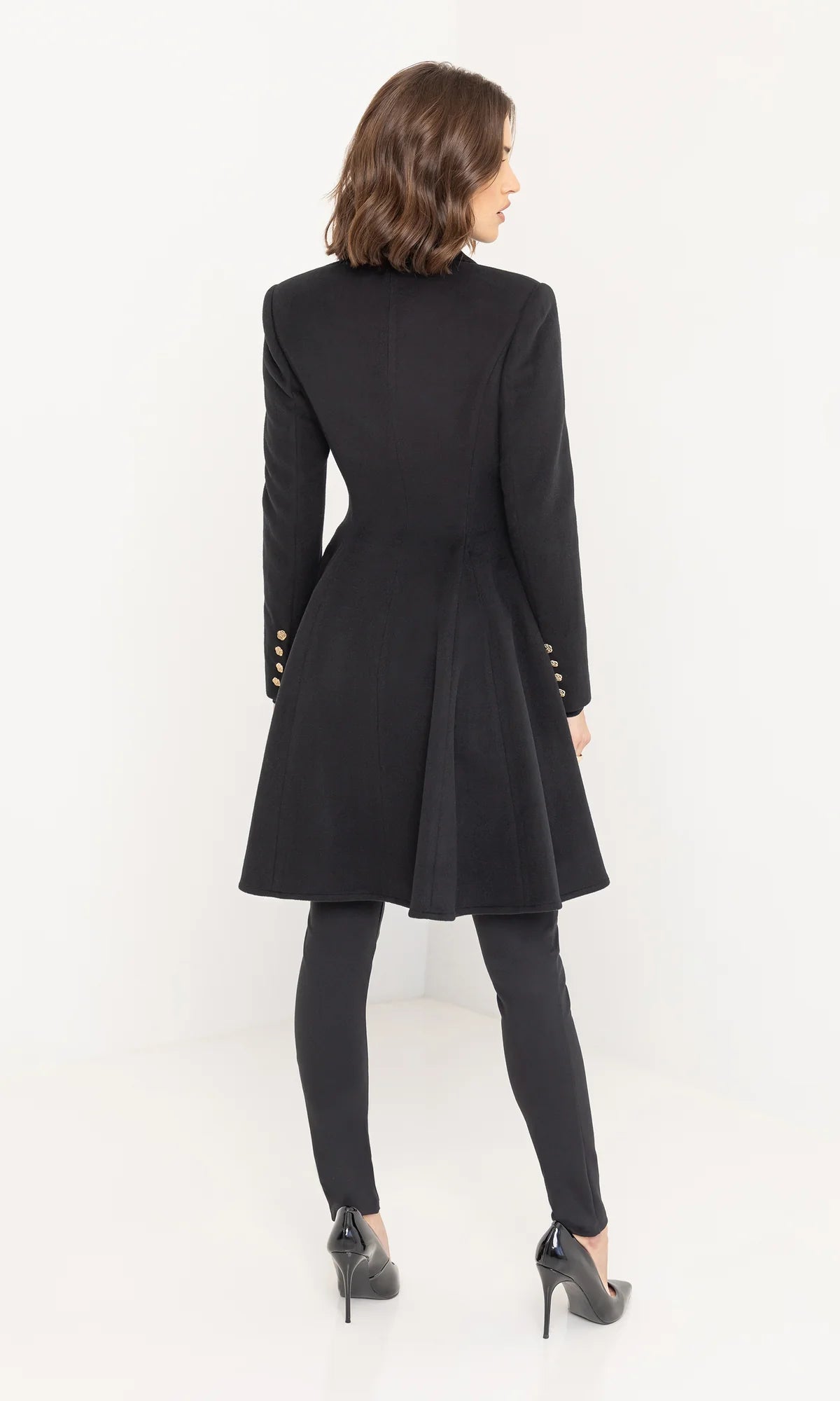 Judy Wool Coat Black