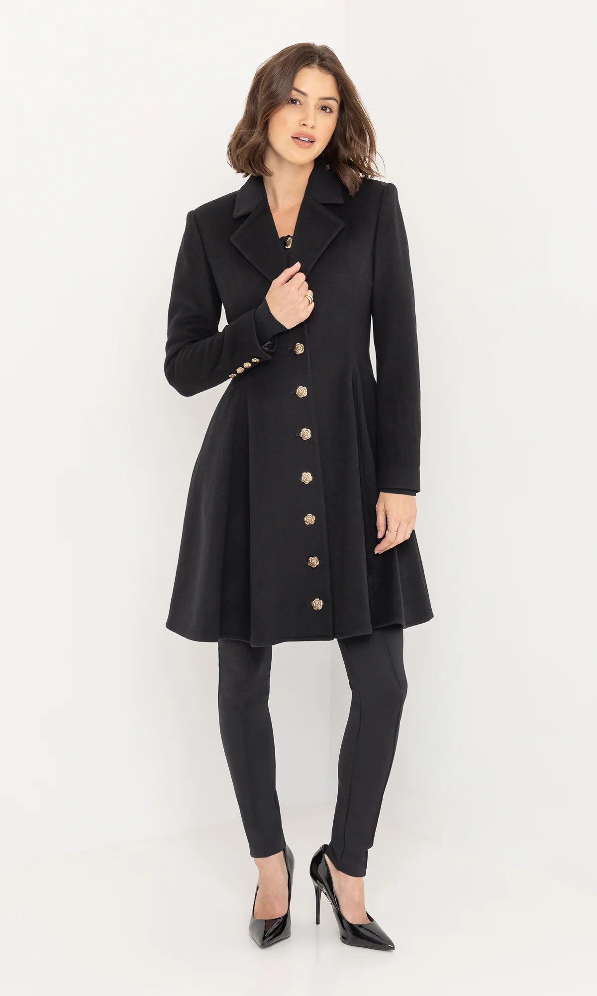 Judy Wool Coat Black