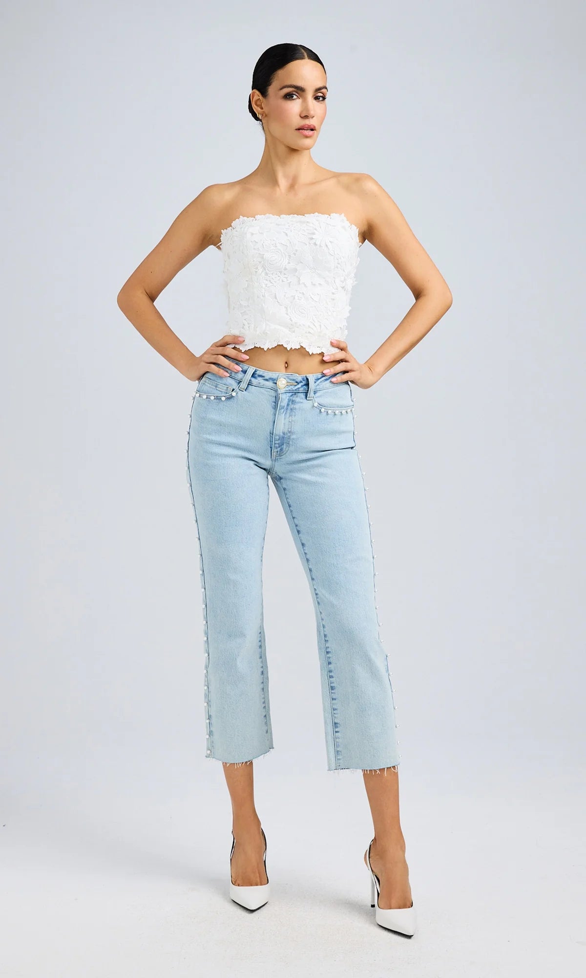 Daxi Lace 3D Lace Bustier