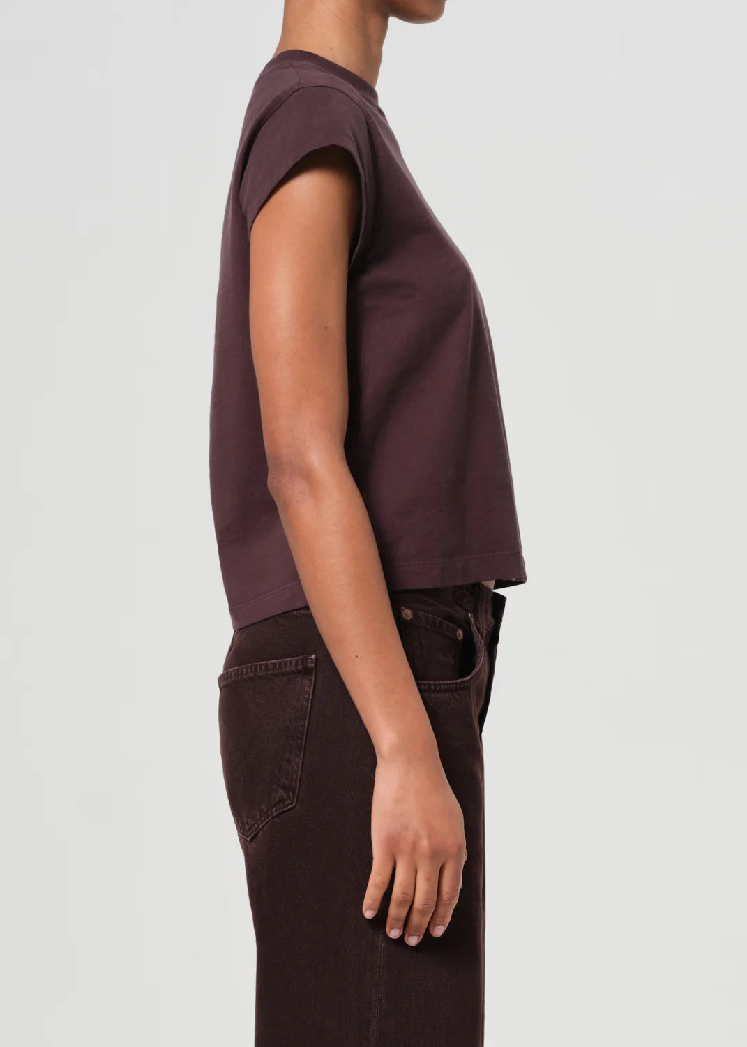 Bryce Cap Sleeve in Root