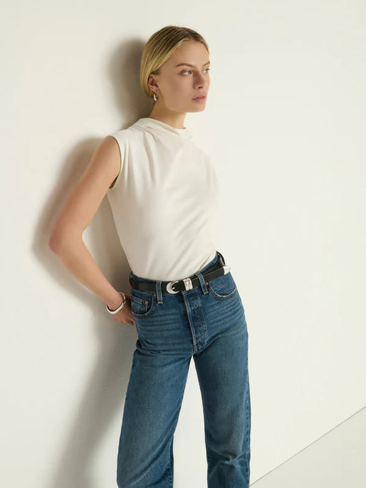 Lulu Mock Neck Top