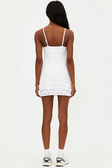 Sloan Dress White Magnolia Eyelet