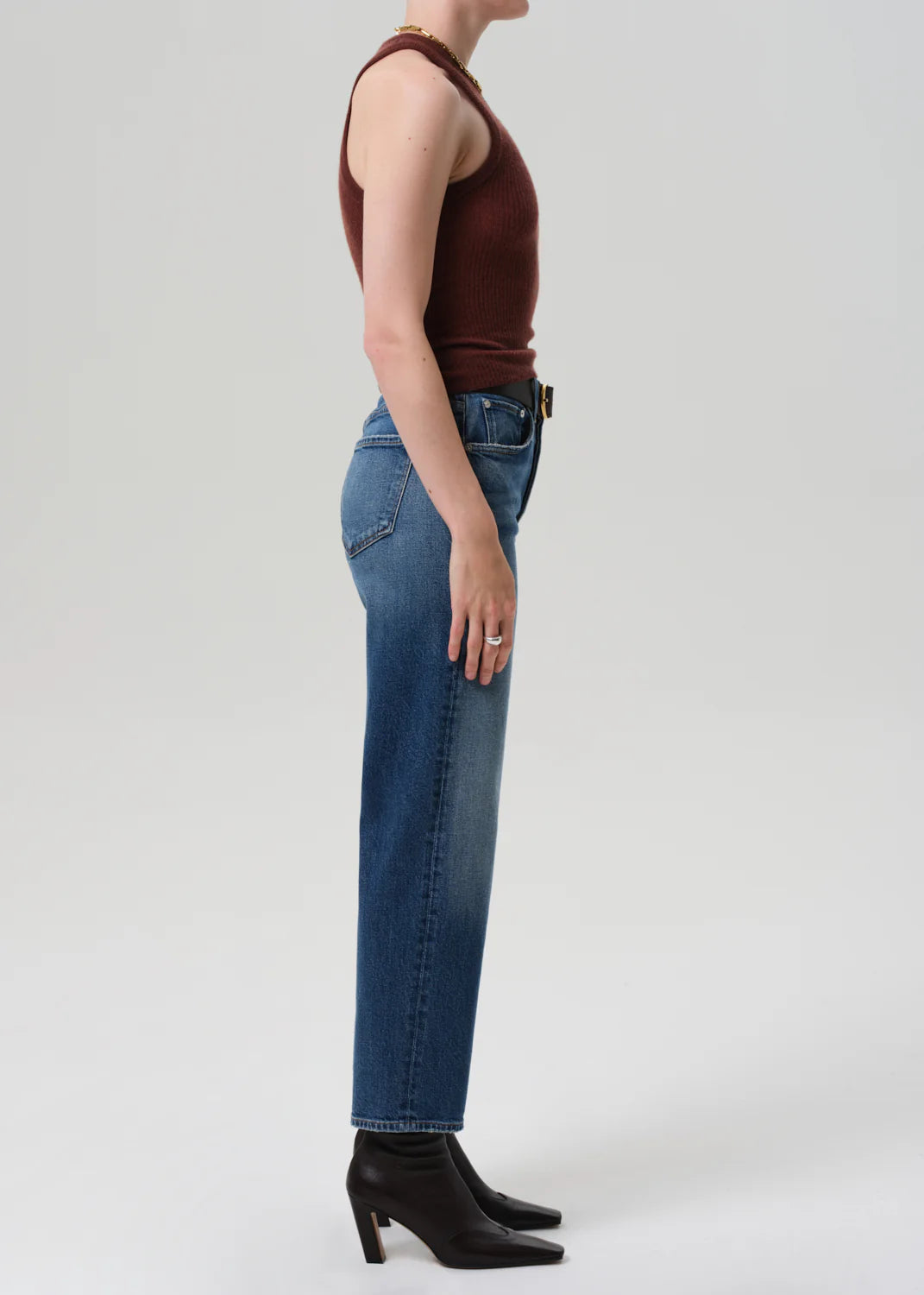 Delfina High Rise Straight Cici