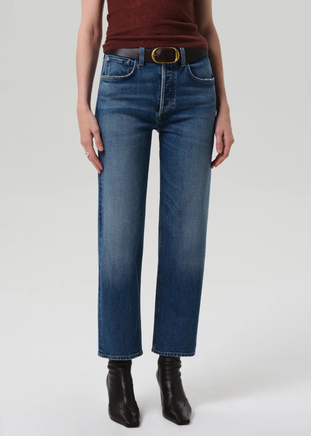 Delfina High Rise Straight Cici