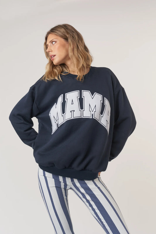 Flocked MAMA Sweatshirt