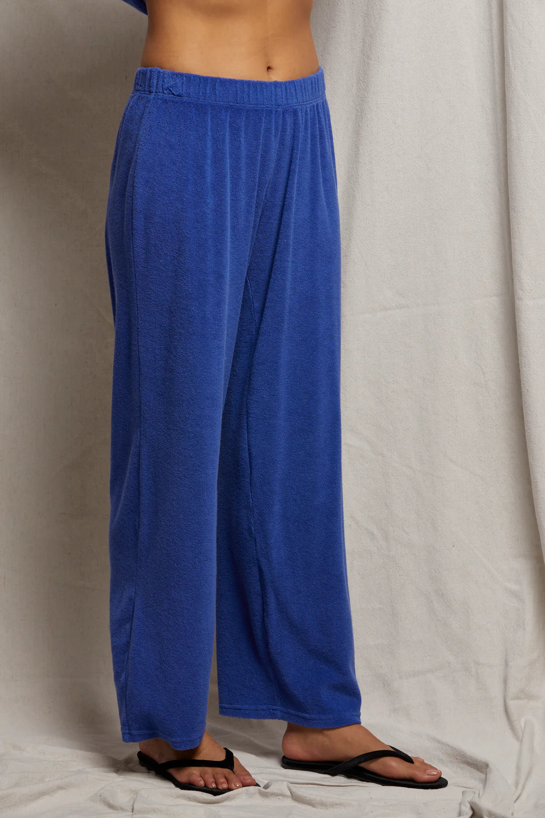Katie Violet Blue Terry Pant