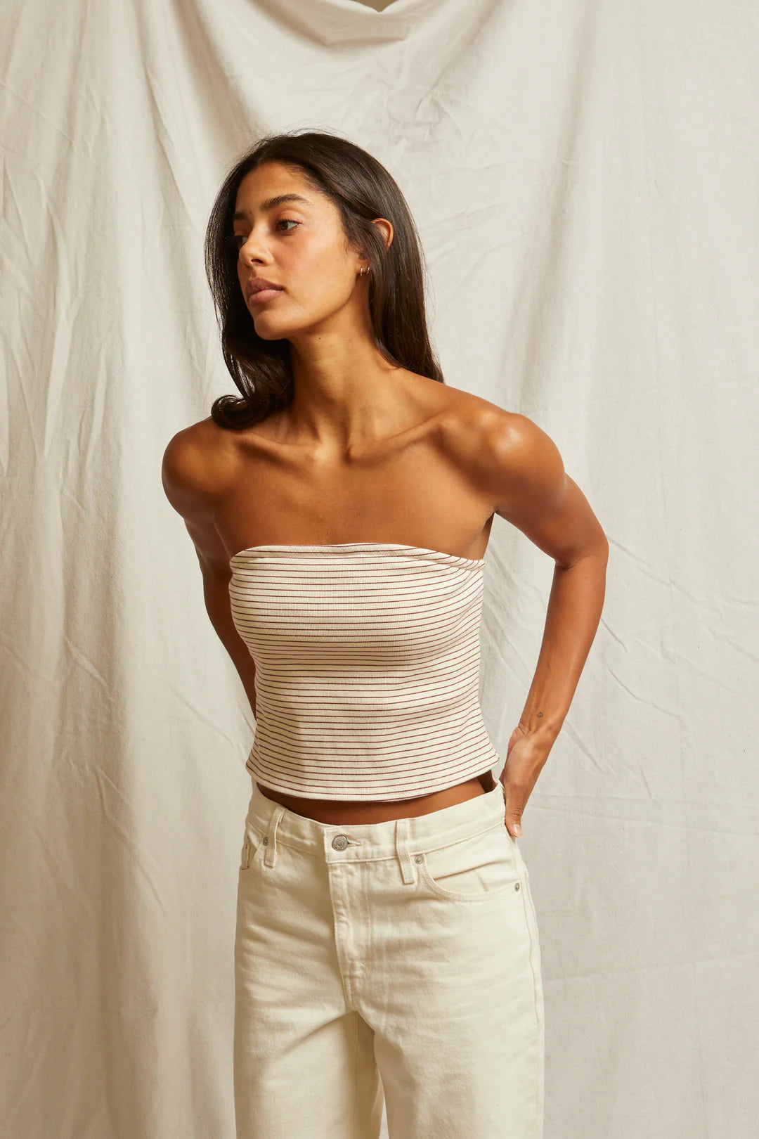 Talula Ribbed Tube Top