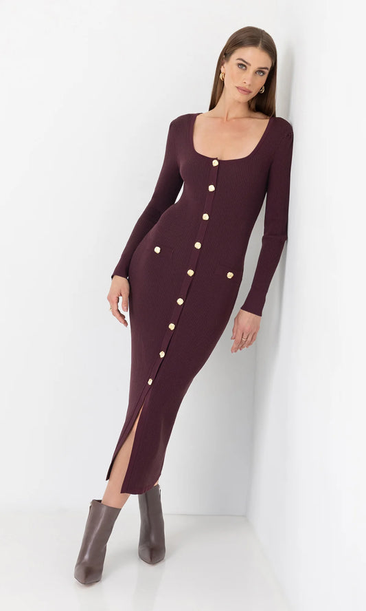 Andolina Square Neck Dress