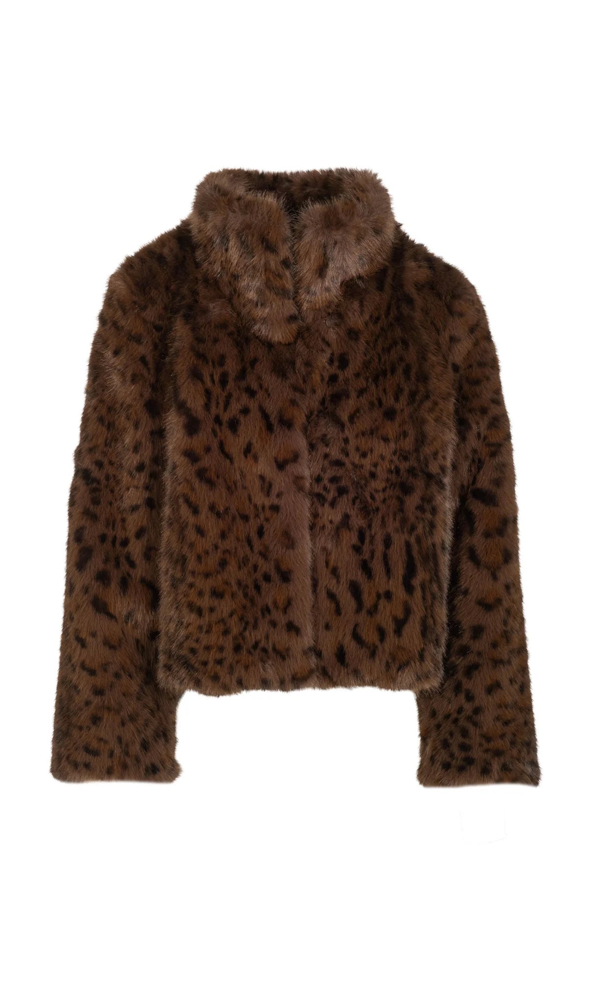 Lexy Leopard Faux Fur Jacket