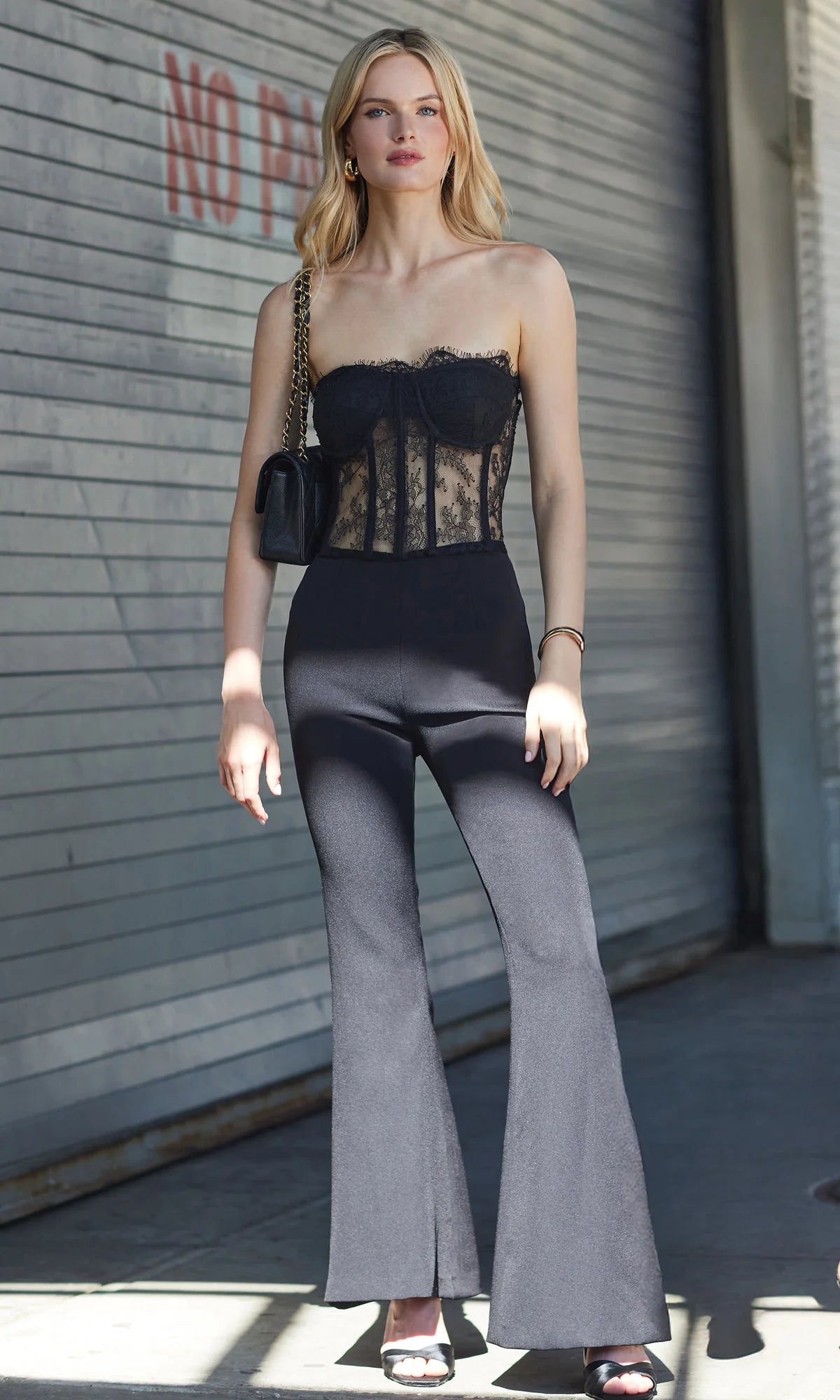 Narcissa Lace Bustier Jumpsuit