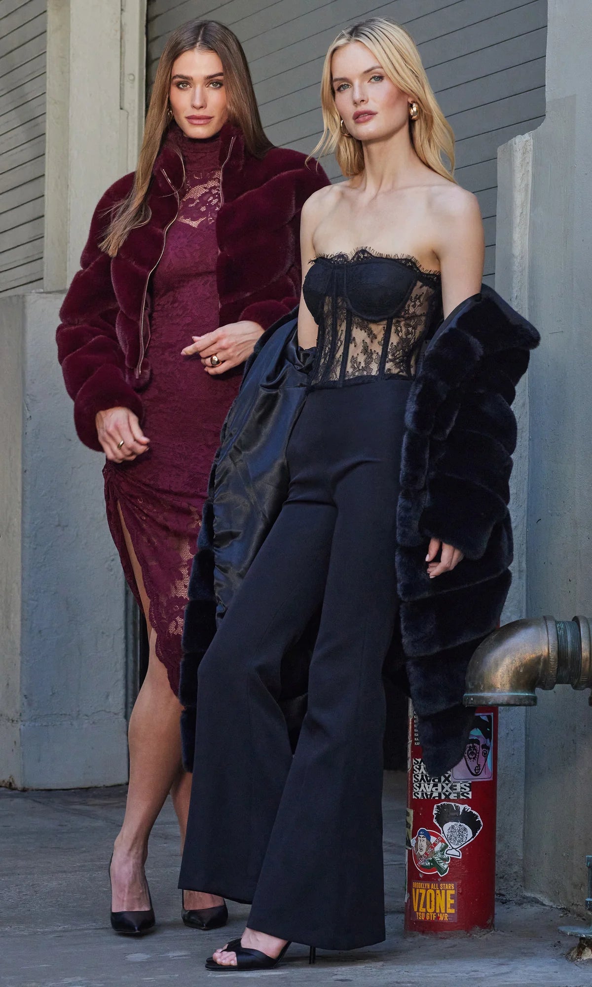 Narcissa Lace Bustier Jumpsuit