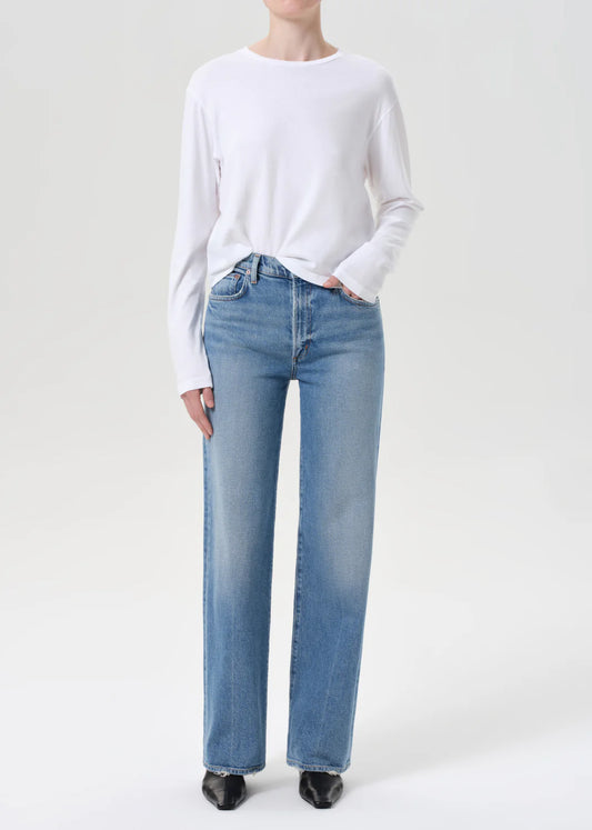 Harper Straight Jean (Stretch) in Forum