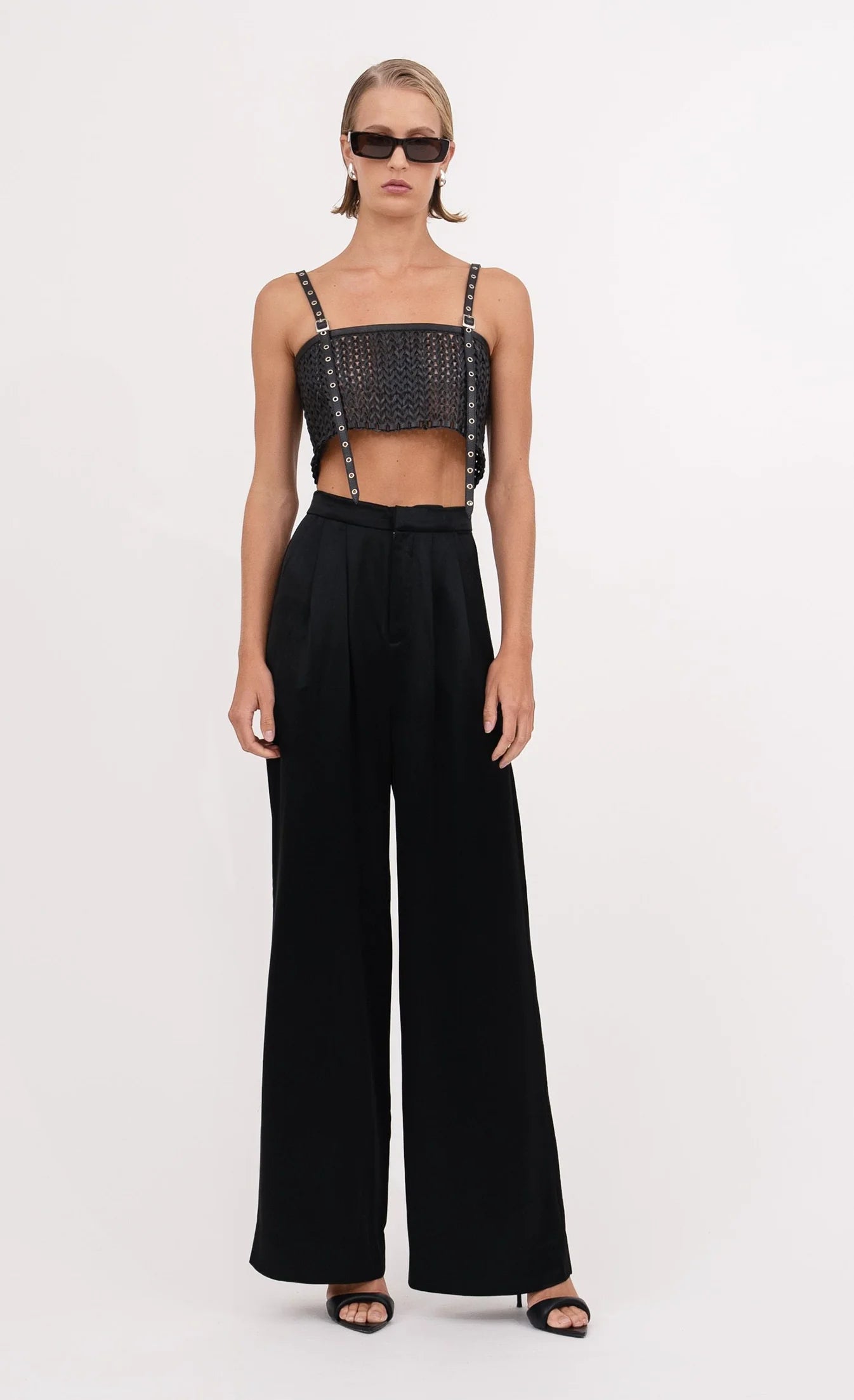 Karter Crop Black