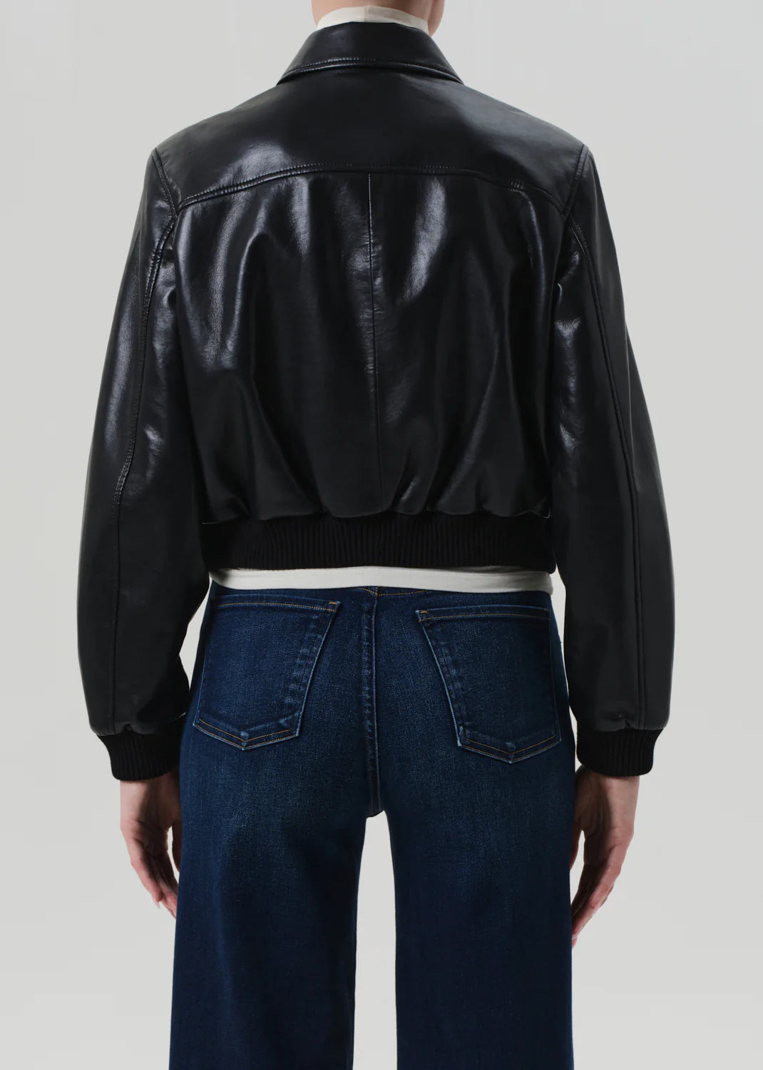 Lola Bomber Recycled Leather