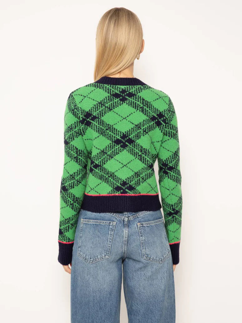 Goldie Plaid Cardi