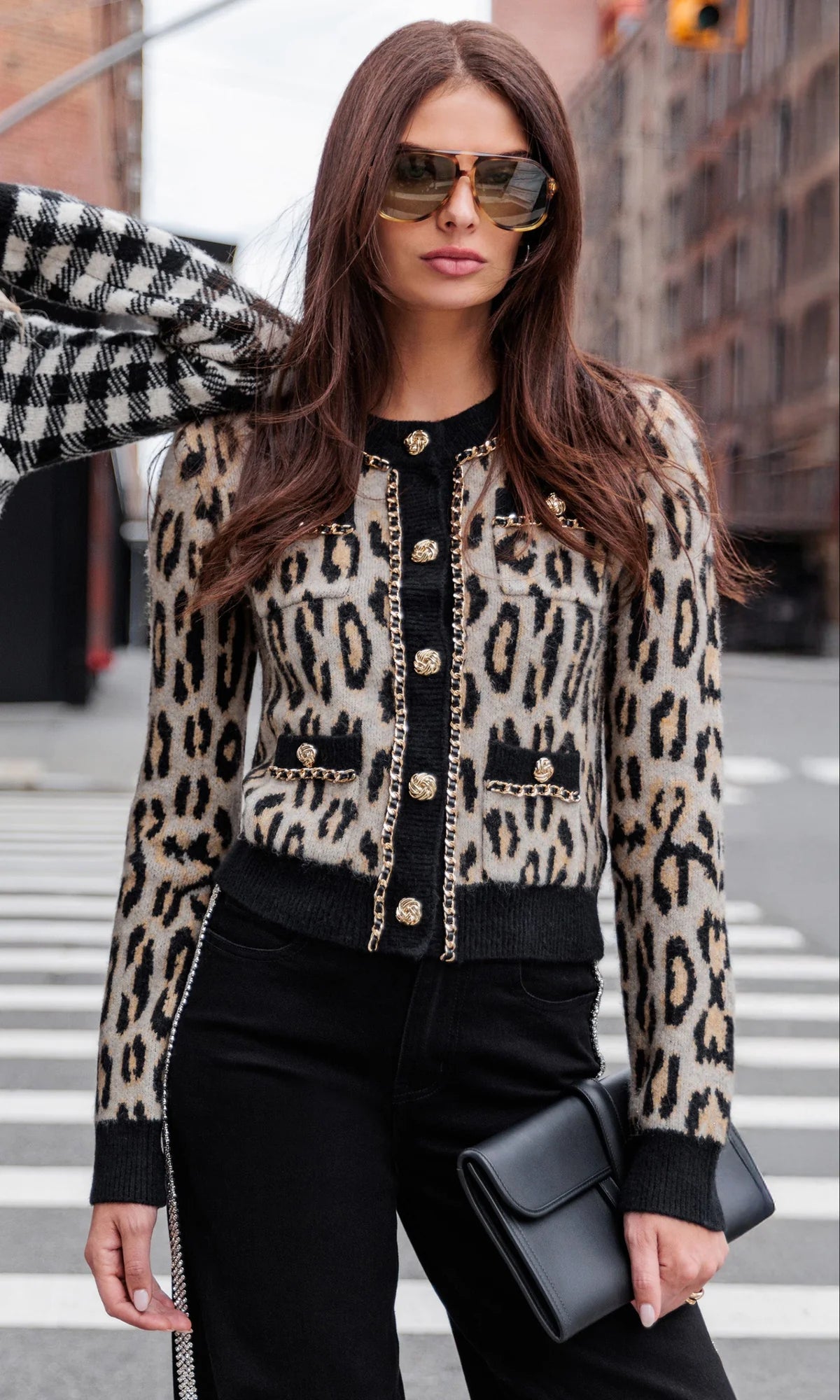 Selma Leopard Cardigan