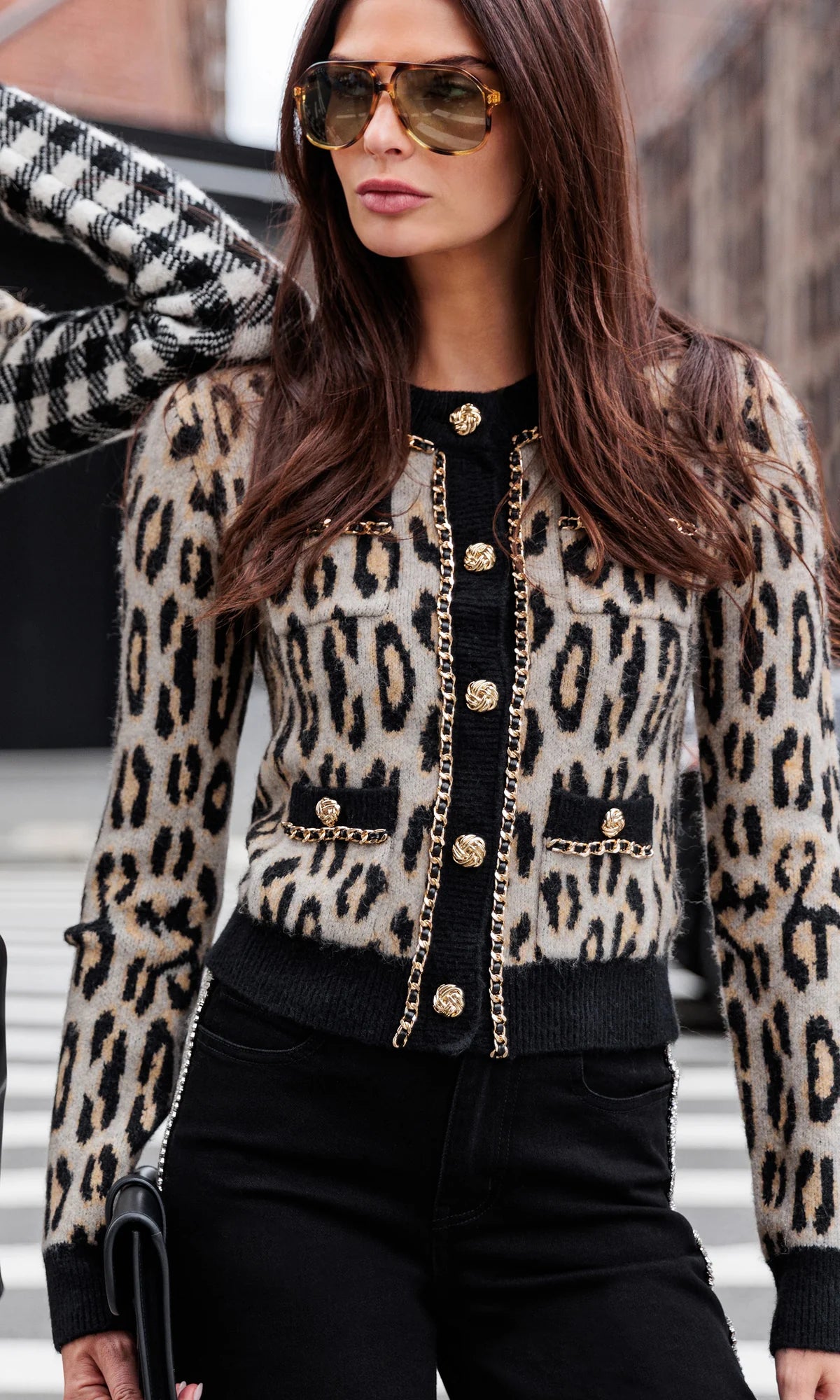 Selma Leopard Cardigan