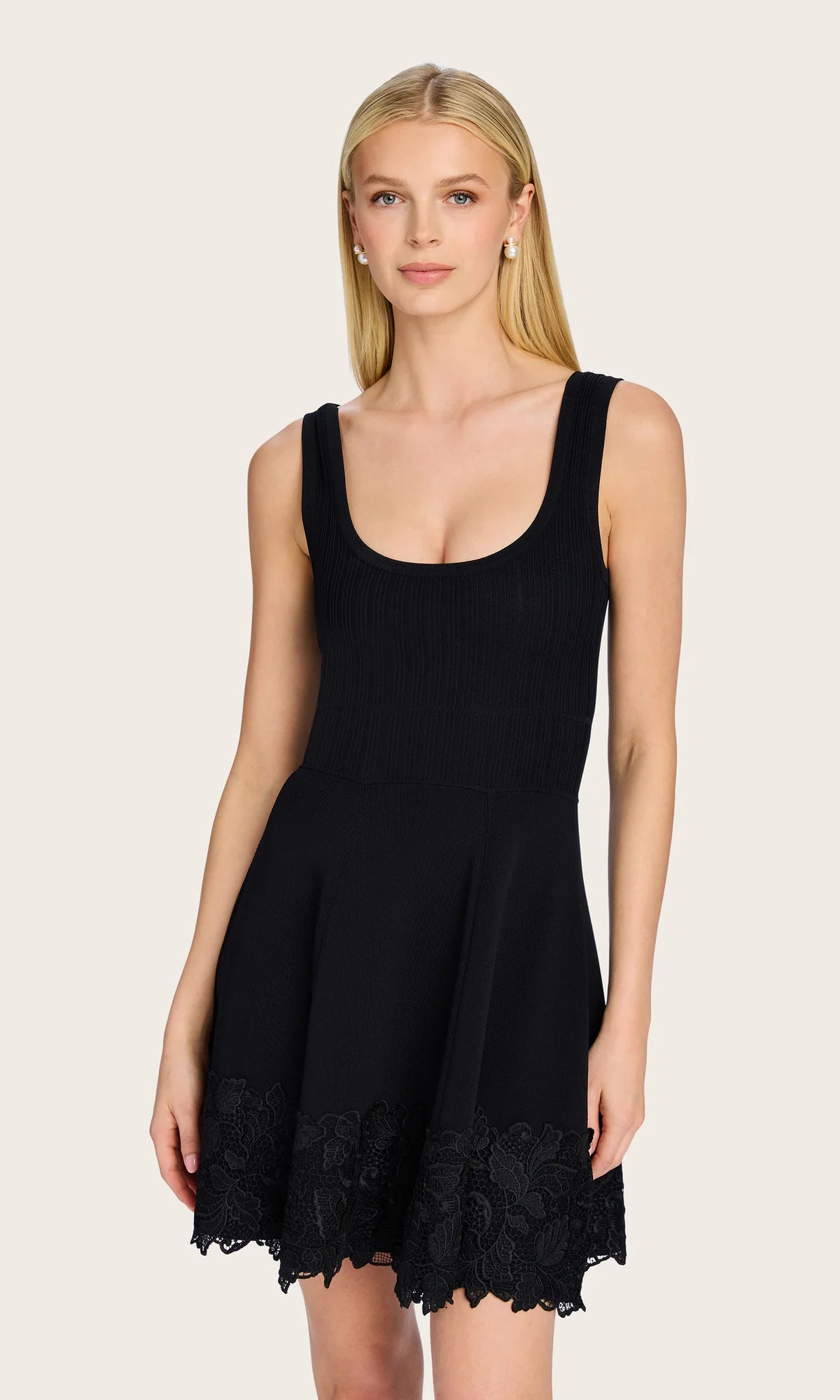 Orpheus Lace Combo Dress
