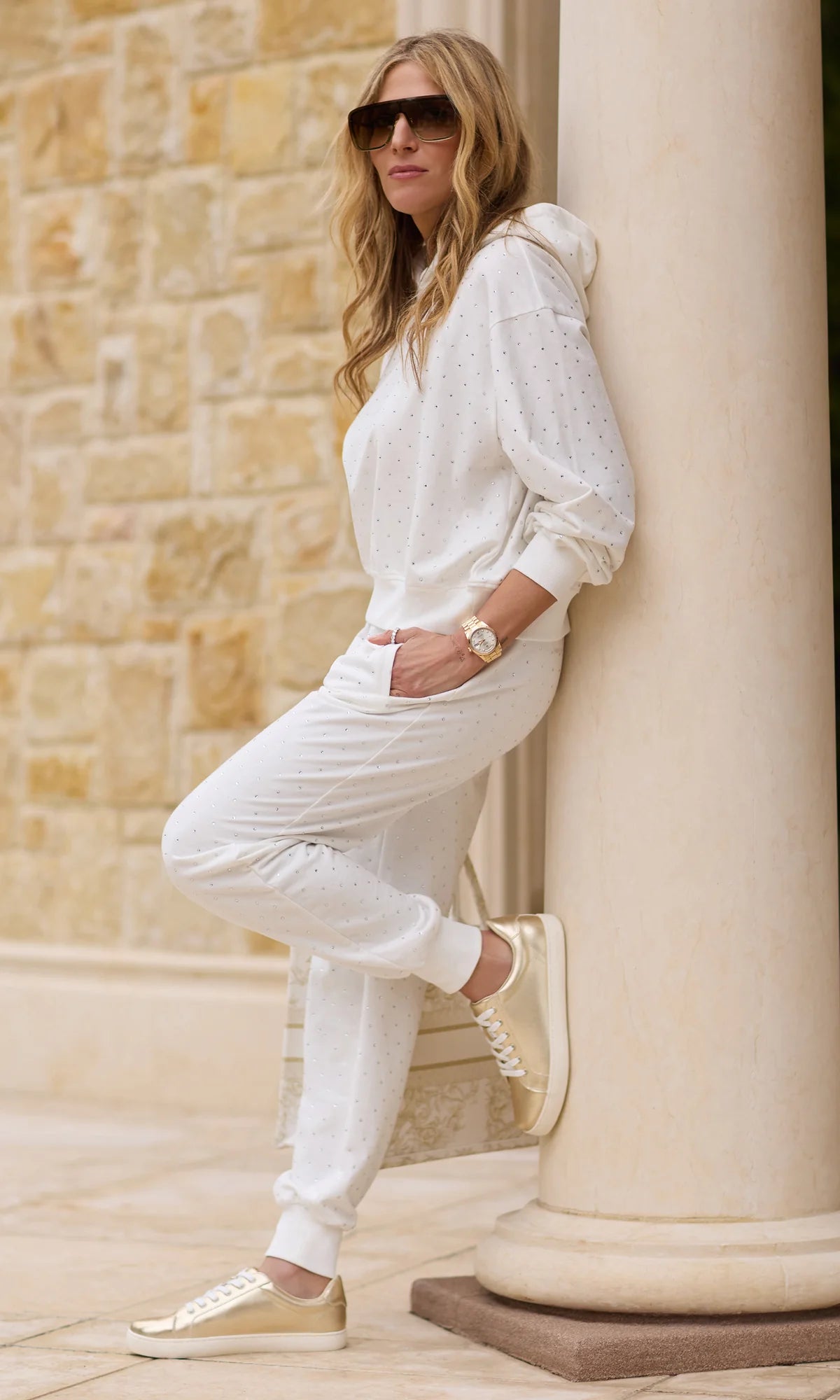 Ruel Crystal Sweatpants