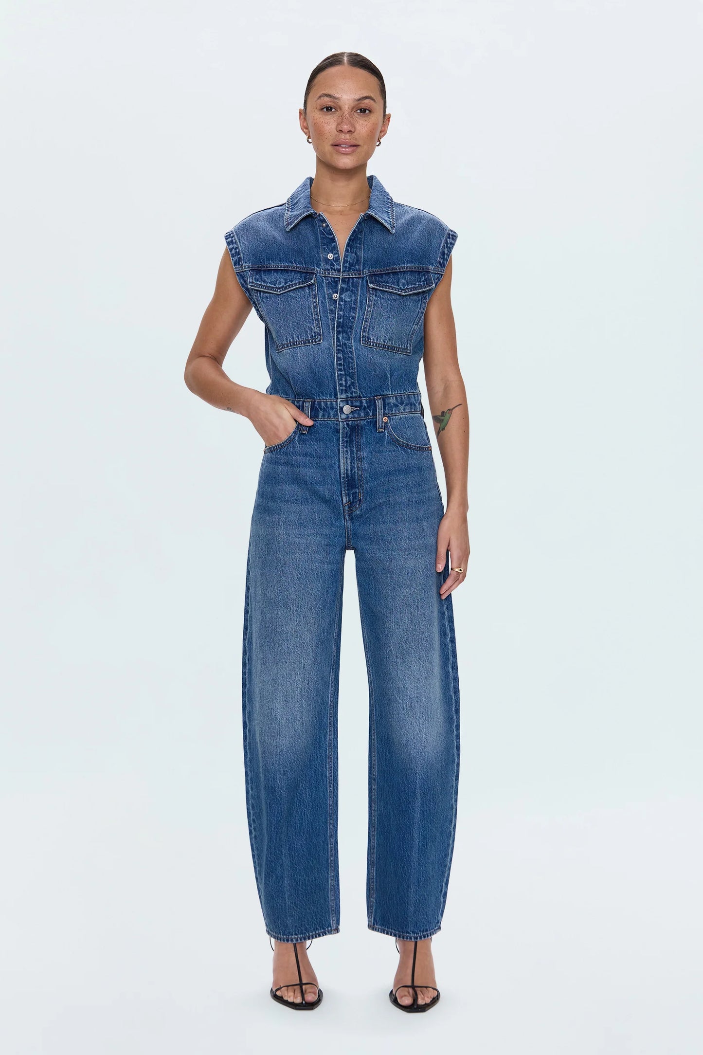 Ace Barrel Leg Jumpsuit
