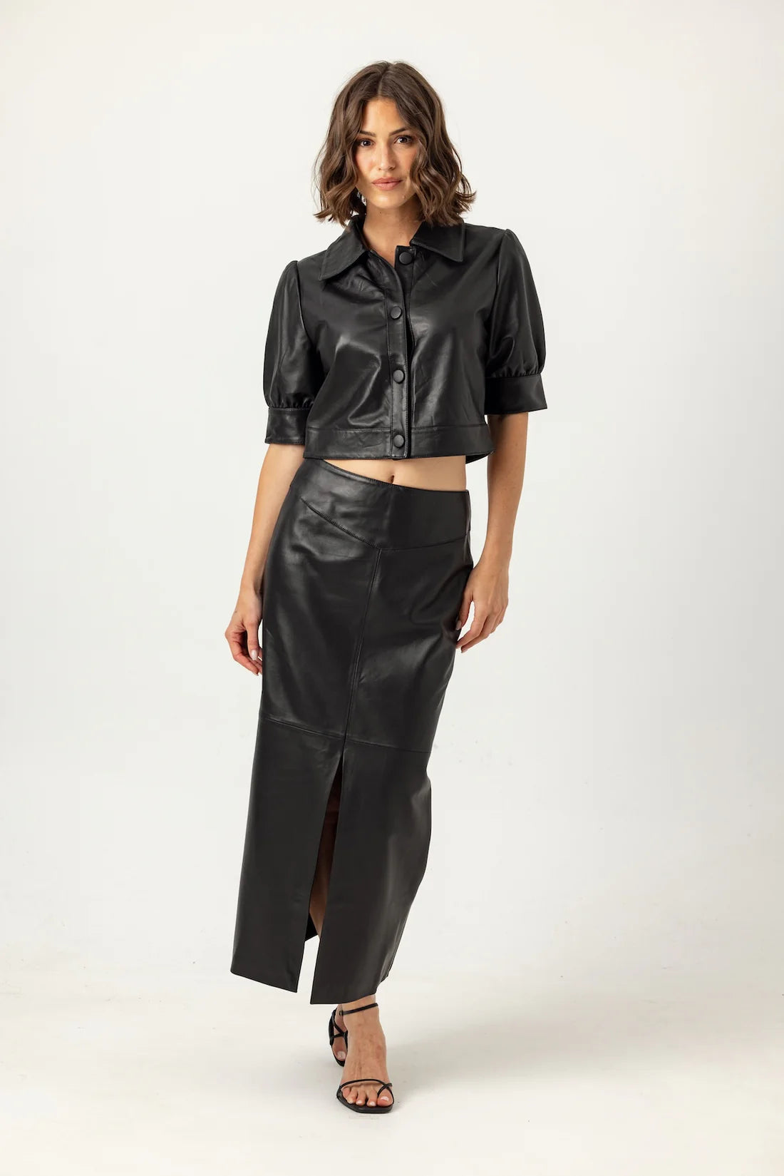 Leather Monet Jacket