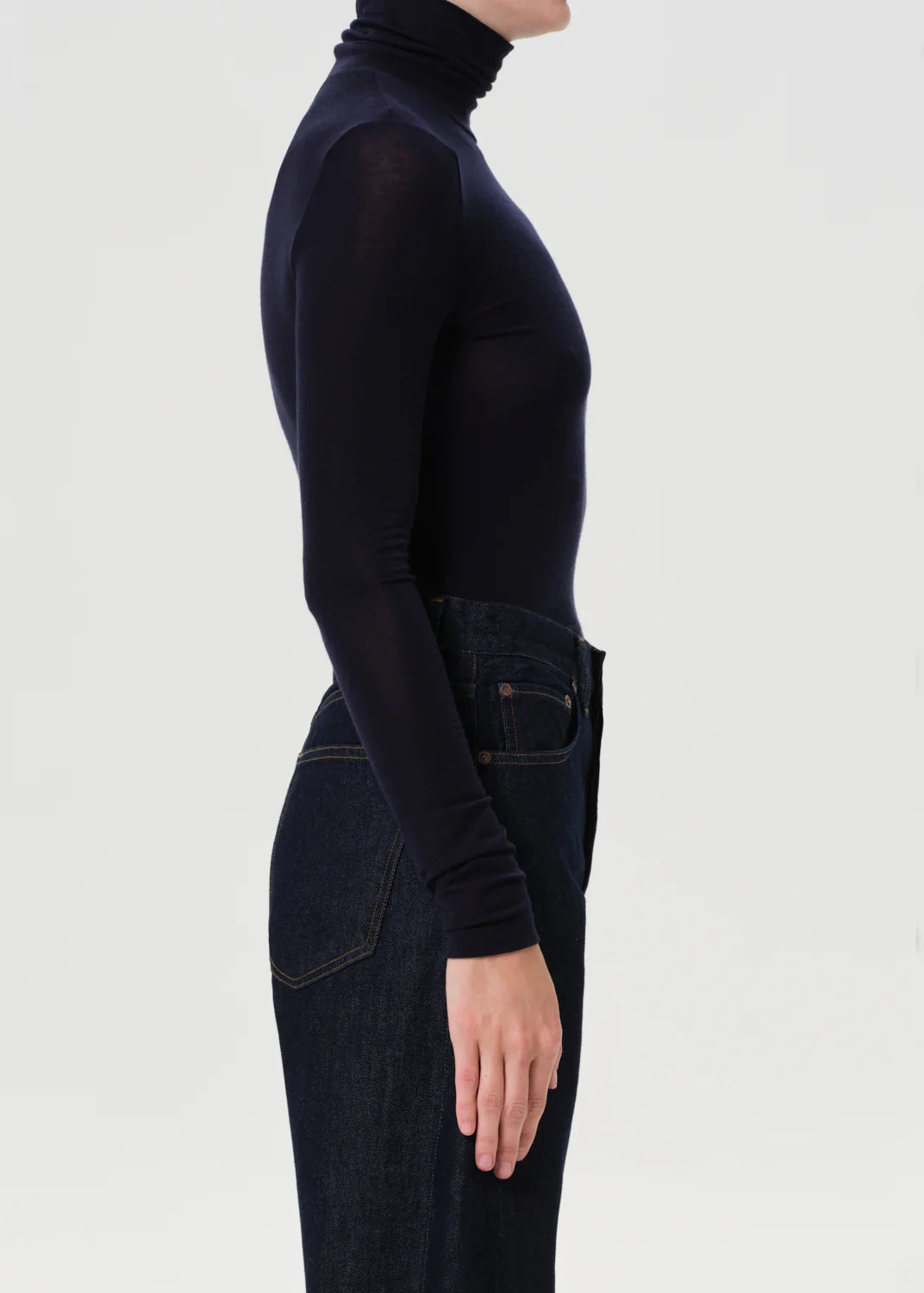 Pascale Turtleneck in Navy