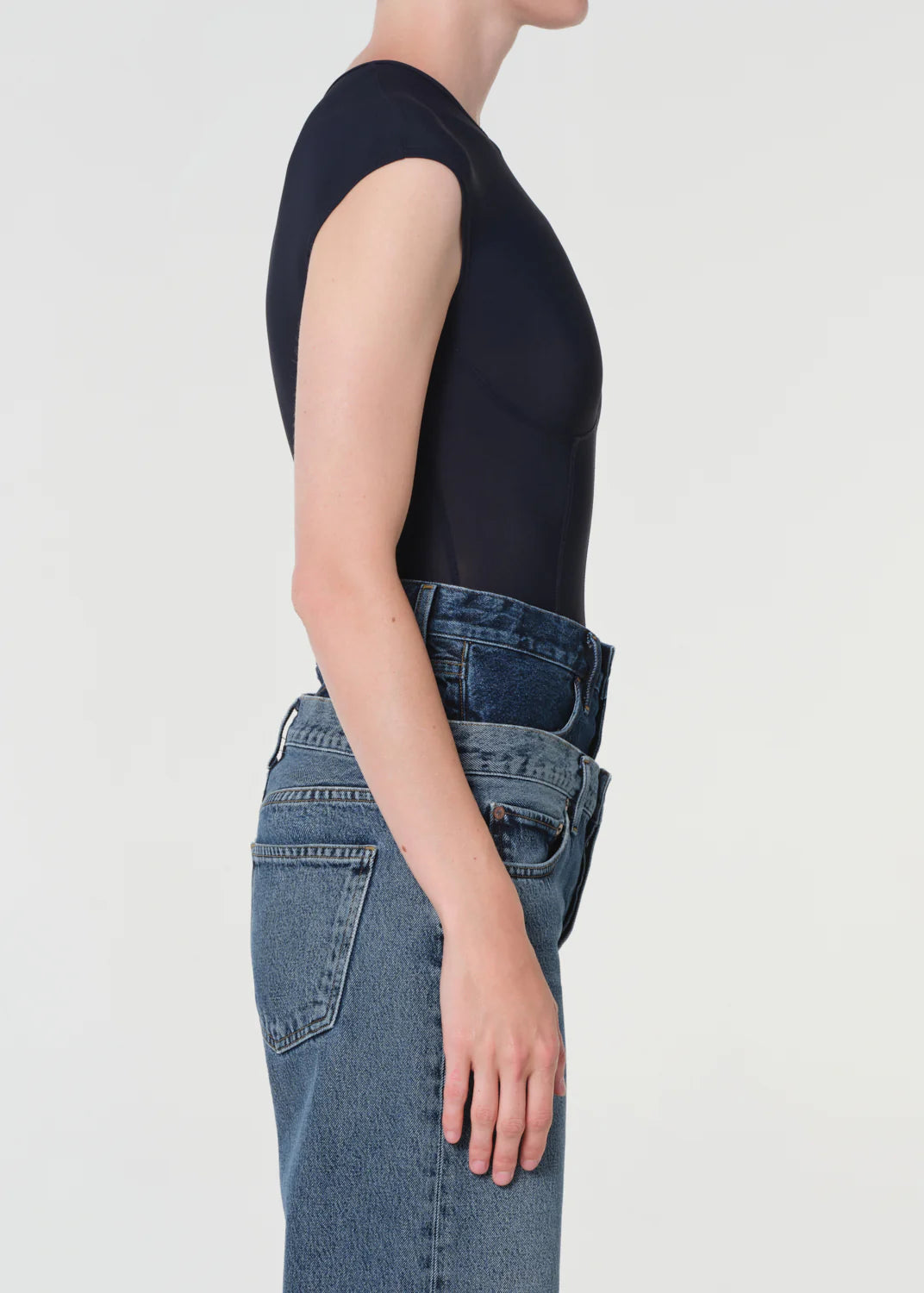 Nadia Bodysuit in Navy