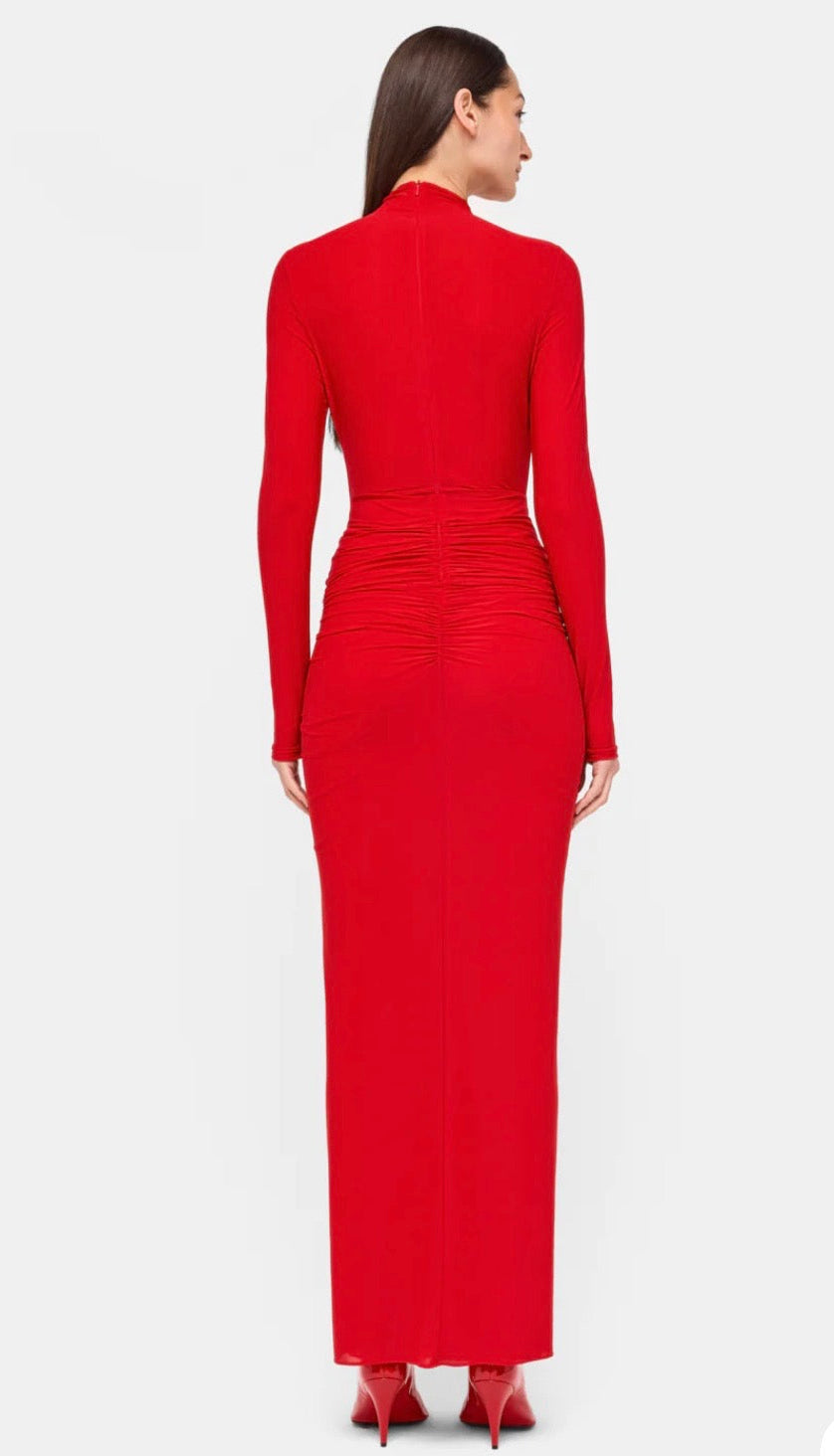 Scorpio Dress Red