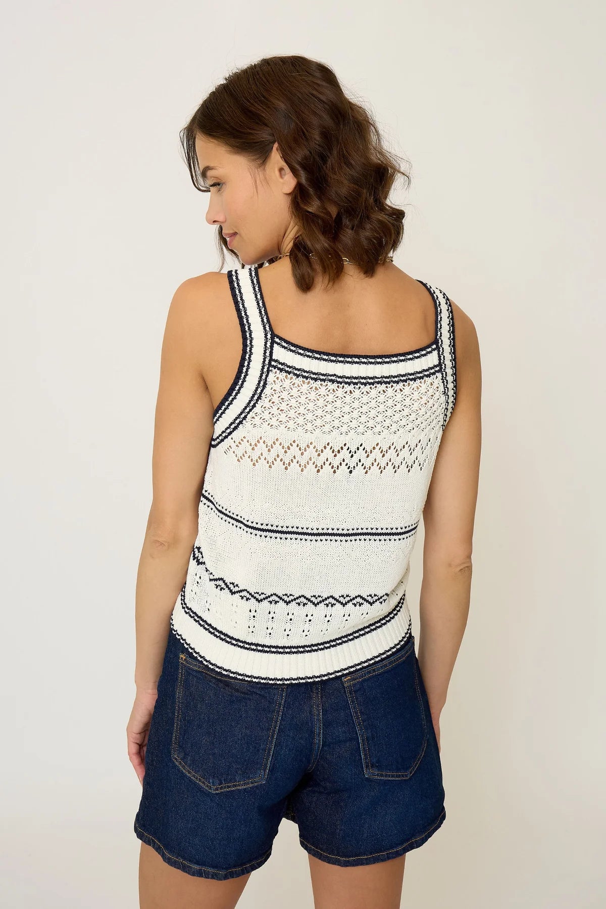 Emanuel Nautical Stripe Tank