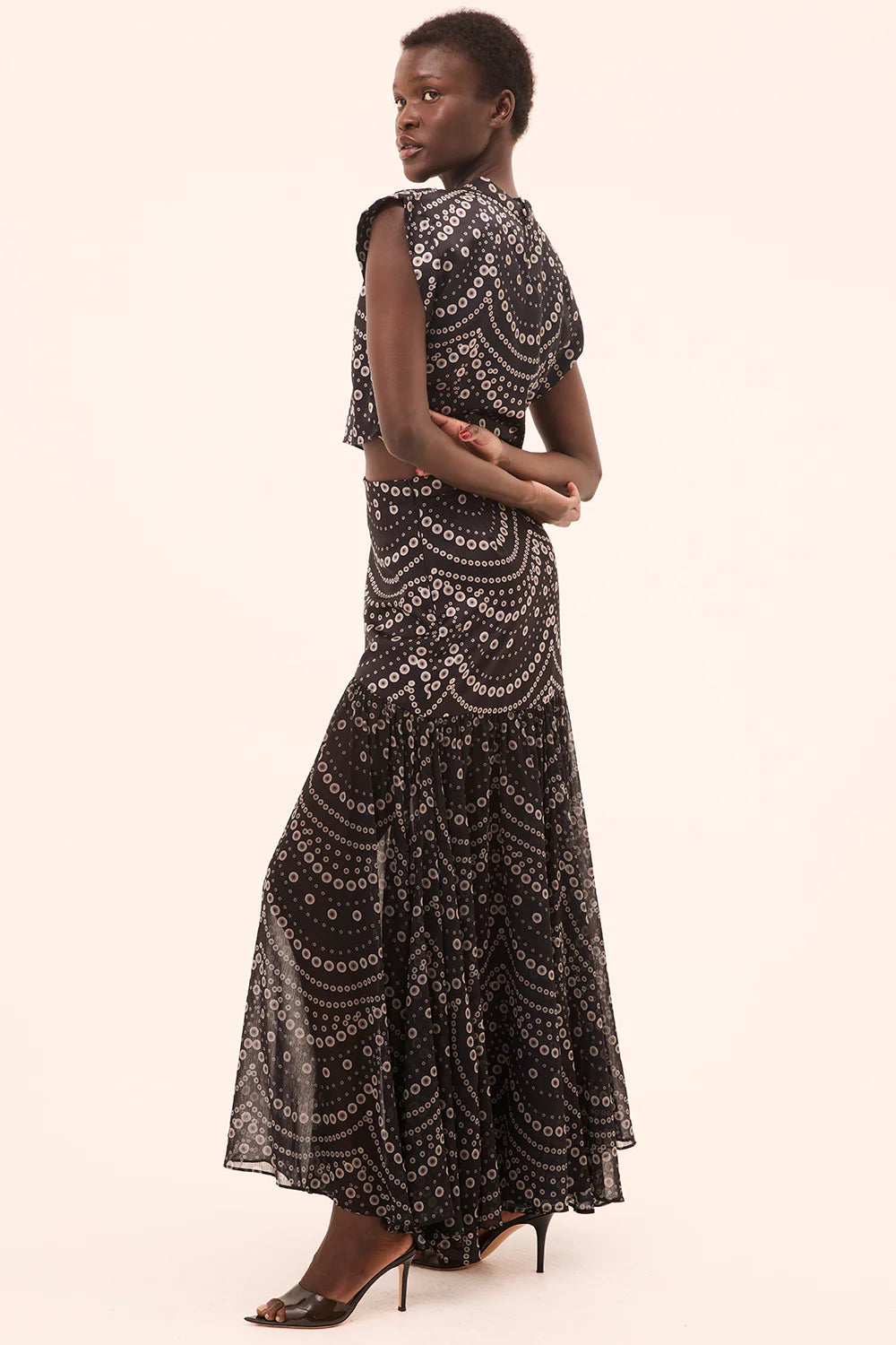 Yara Skirt Stranded Pearls Mix