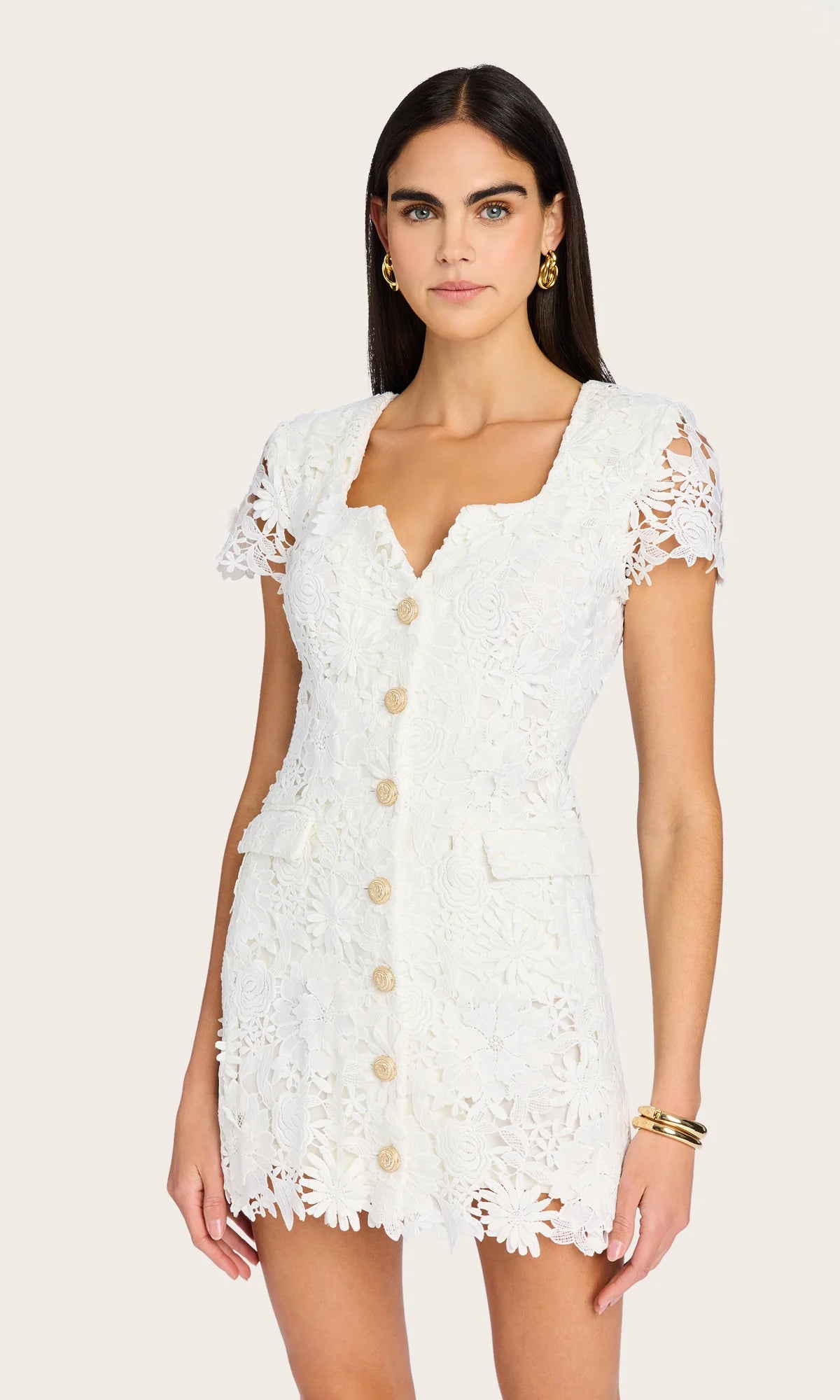 Brunella 3D Lace Dress
