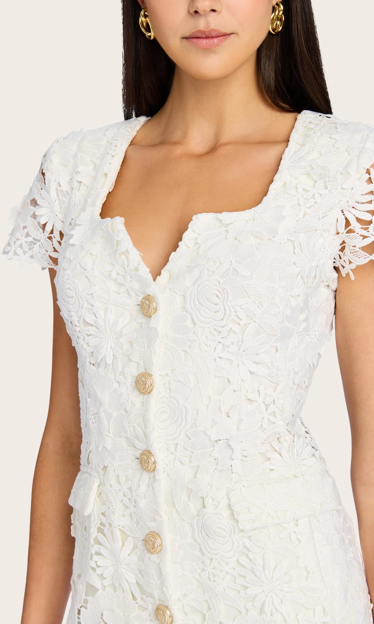 Brunella 3D Lace Dress